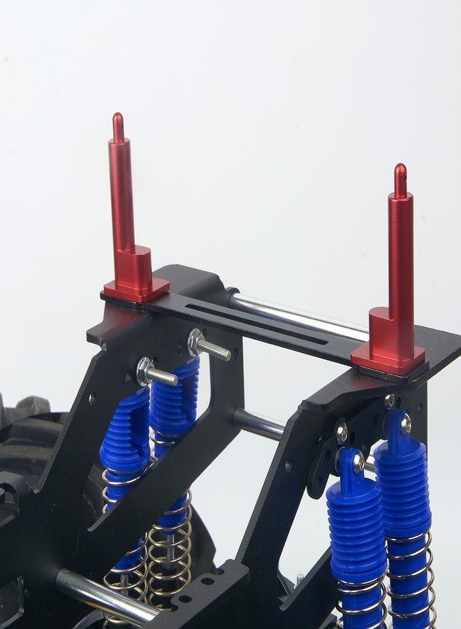 TOOMOD Super ClodBuster Aluminum Body Mounts Car Shell Fixing for Tamiya RC Car Super Clod Buster Upgrades Replace Parts (Red) - Image 5